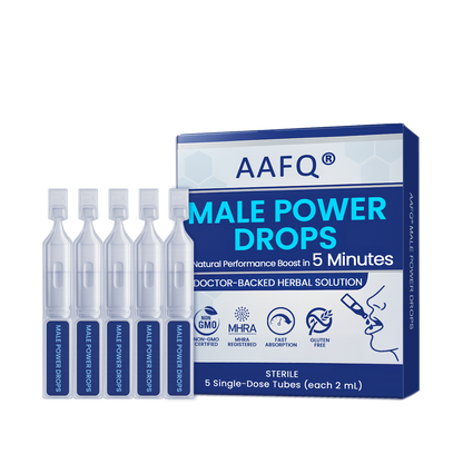 AAFQ® Male Power Drops – Confidence On-Demand.