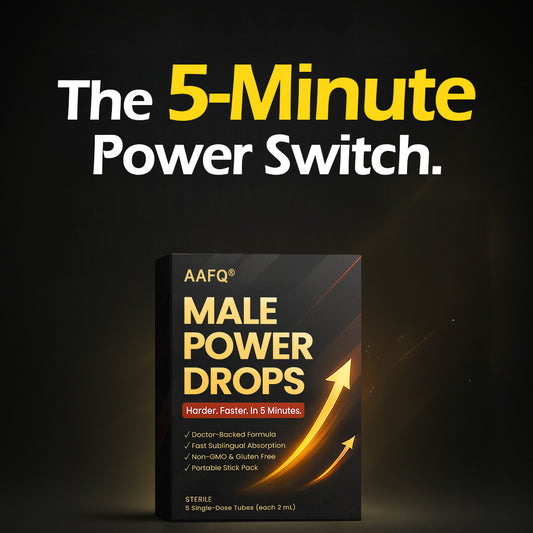 ⚡AAFQ® Fast-Acting Male Power Drops – Confidence On-Demand
